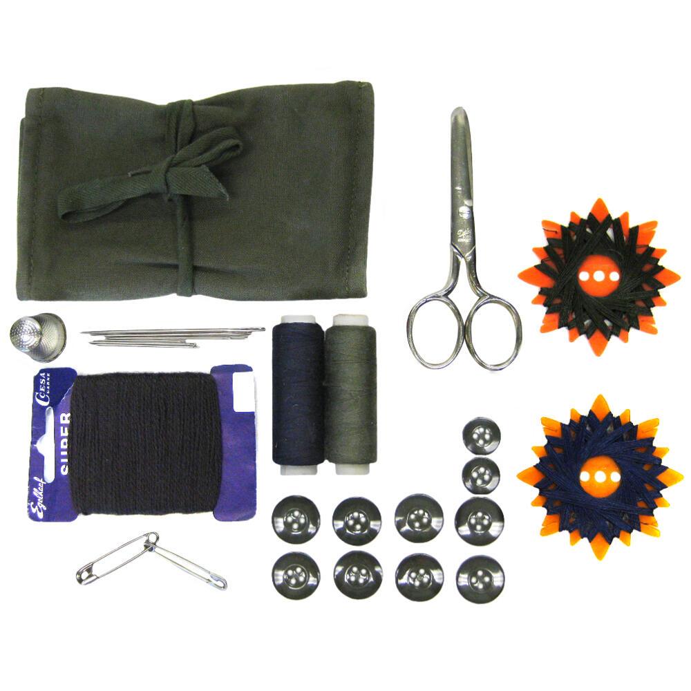 Italian Sewing Kit W. Scissors Like New, Military Surplus \ Used Equipment  \ Other Equipment , Army Navy Surplus - Tactical, Big  variety - Cheap prices