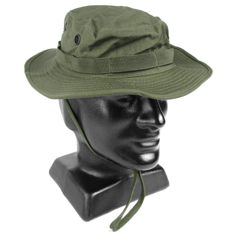 Teesar British Boonie Hat with Neck Flap Ripstop Sun Protection Woodland  Camo
