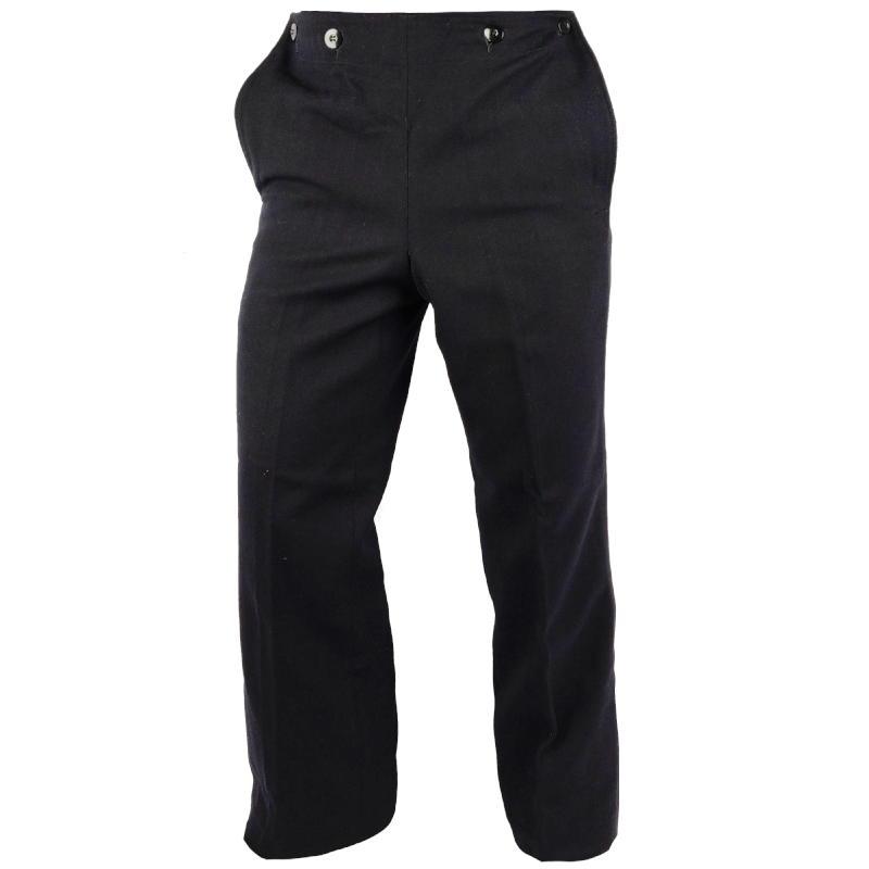 Navy Georgia Cotton Gabardine Pants - All American Clothing Co.