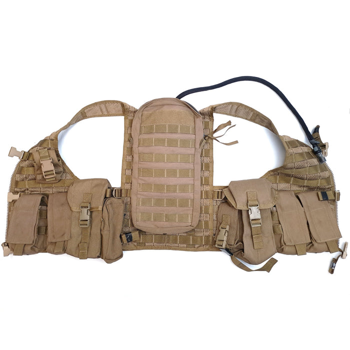 NZ Army Coyote MOLLE Vest w/ Pouches - Large