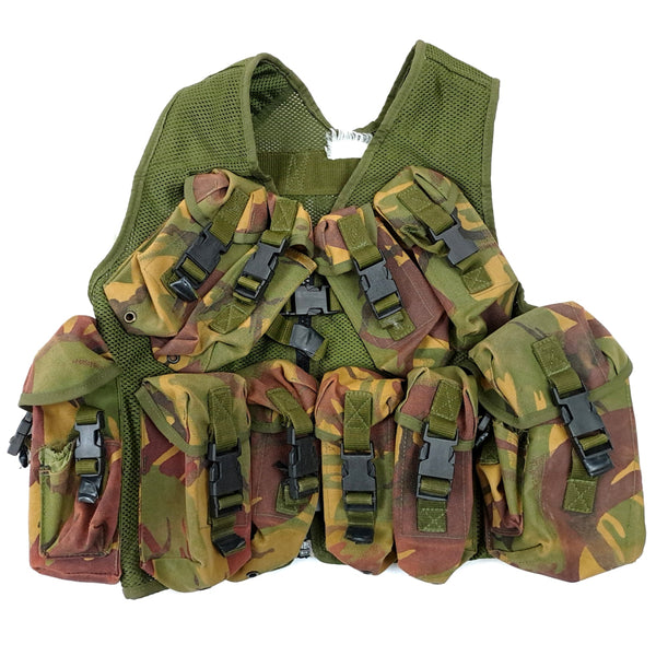 NZ Army Early DPM Combat Vest - Small - New Zealand Army Surplus -