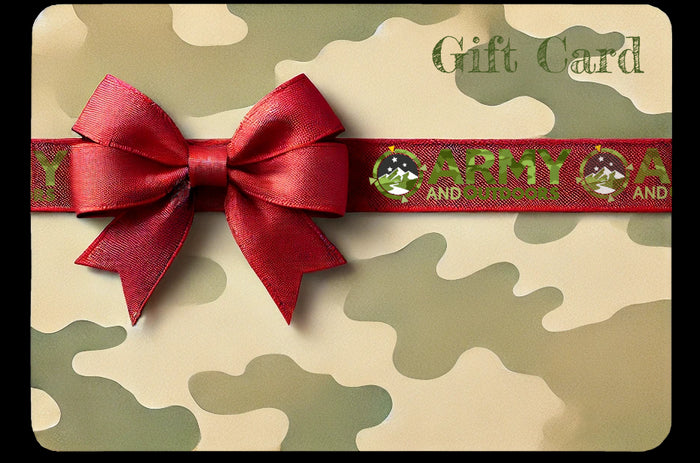 Army and Outdoors Gift Card