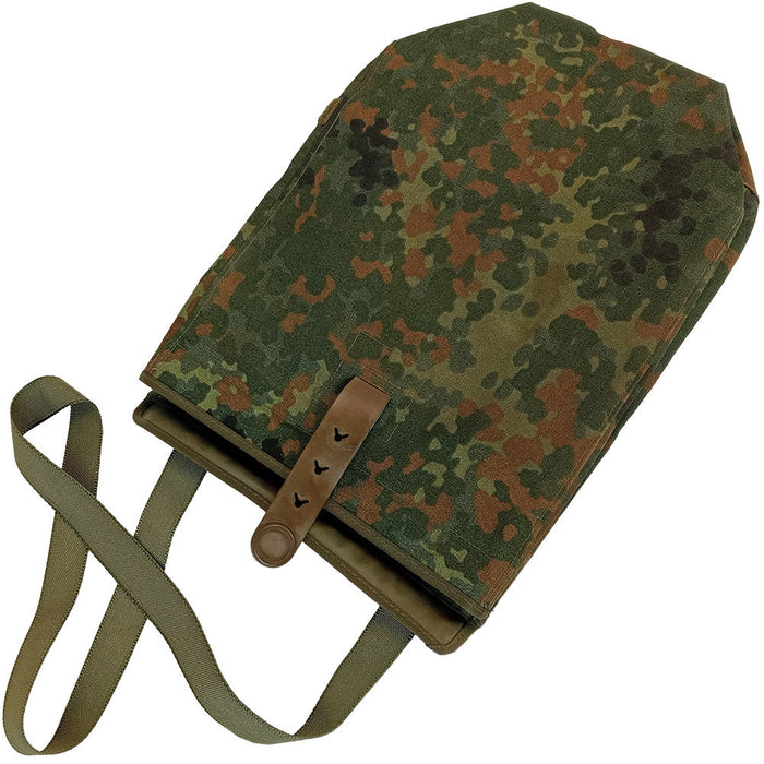 German Army Flecktarn Gas Mask Bag - German Army Surplus - Shoulder Bags