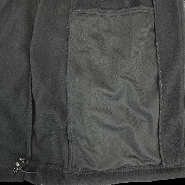 Black Fleece Jacket - Kiwistuff - Fleeces & Jerseys