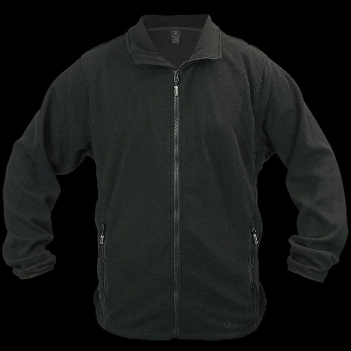 Black Fleece Jacket - Kiwistuff - Fleeces & Jerseys