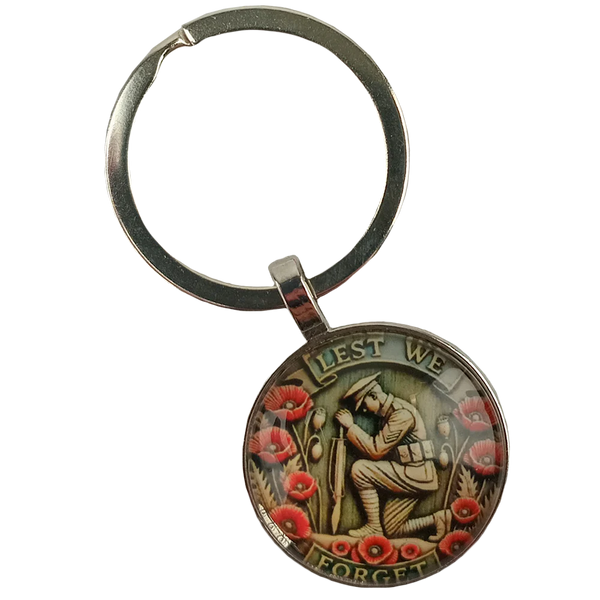 Anzac Lest We Forget Key Chain