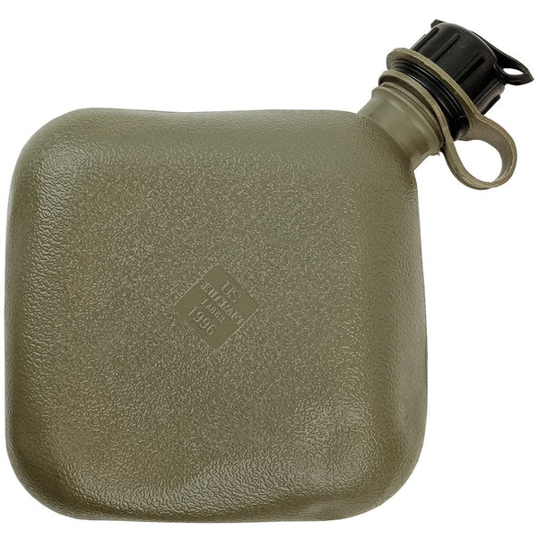 US 2QT. Collapsible Olive Drab Canteen w/ NBC Lid