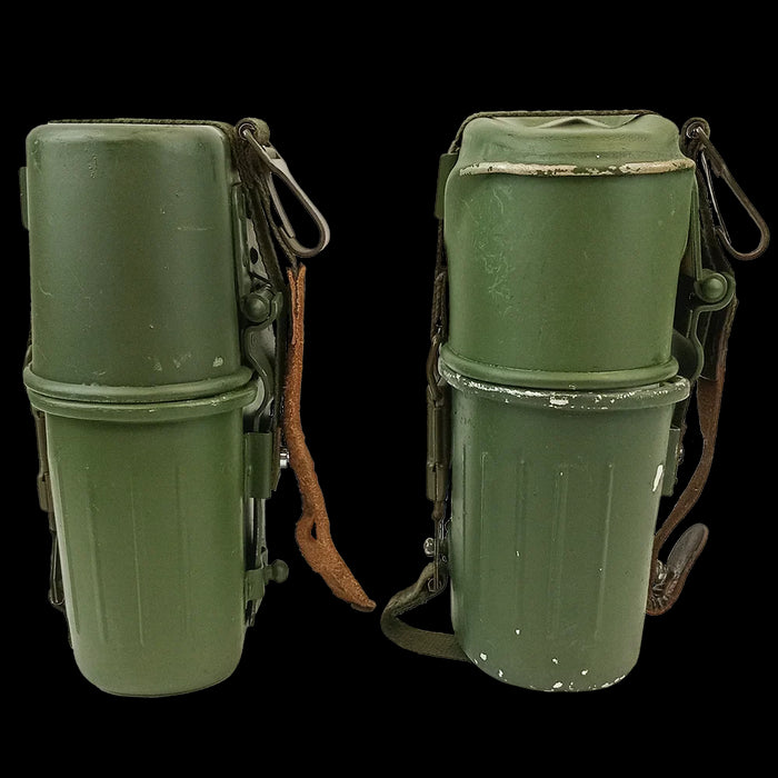 German Army Aluminum Canteen Set