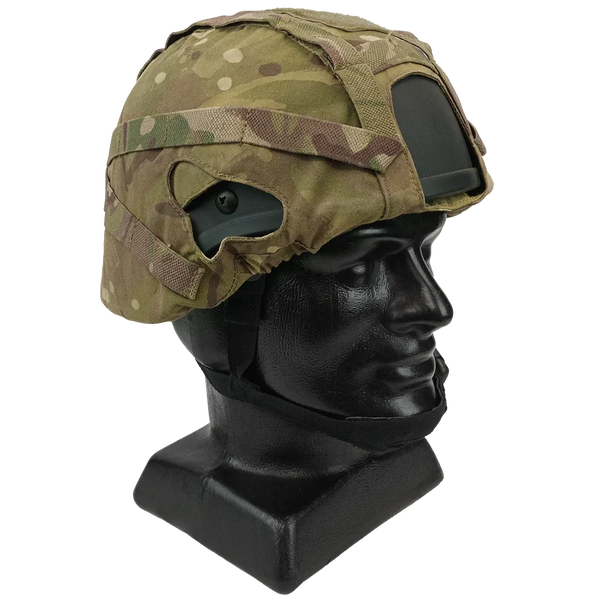 British MTP Virtus Helmet Cover - NVG and Rail Cutouts