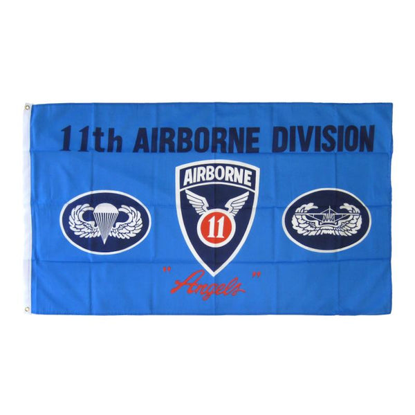 11th Airborne Flag - Unbranded - Flags, Badges & Insignia