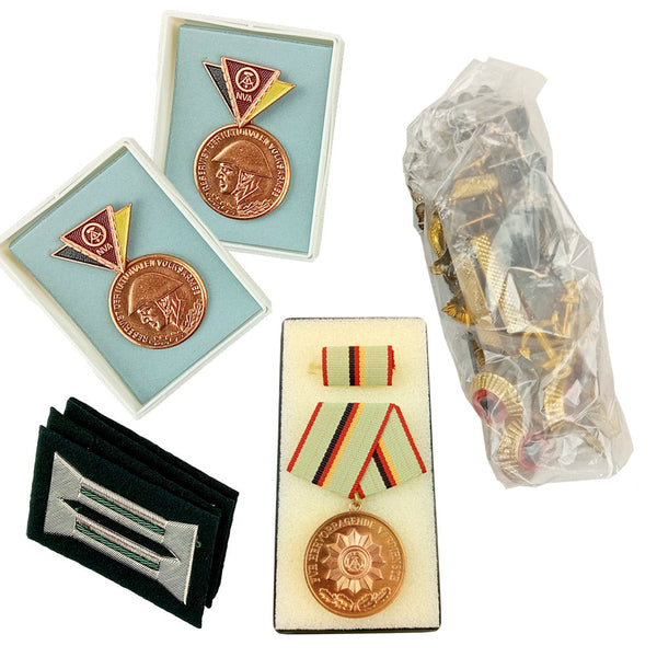 Assorted East German Metal Badges - Pack