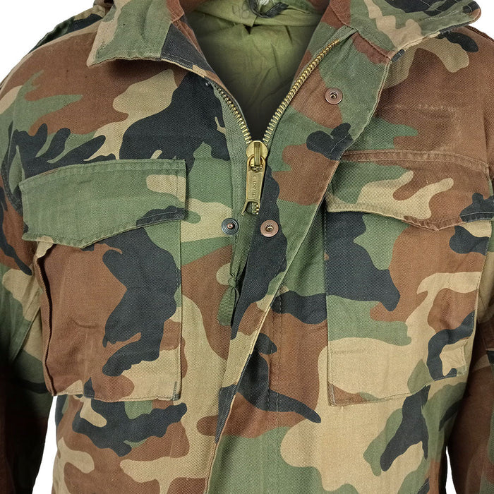 Croatian M65 Woodland Jacket - Grade 2