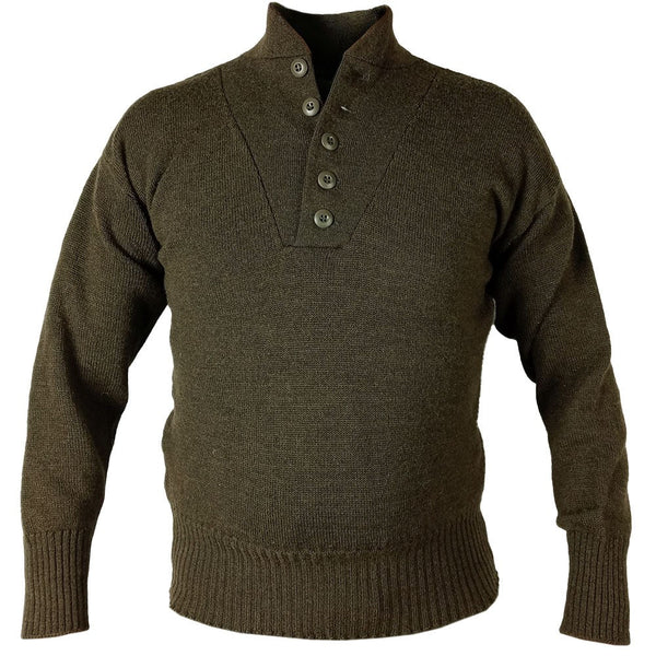 USGI Wool 5 Button Jersey