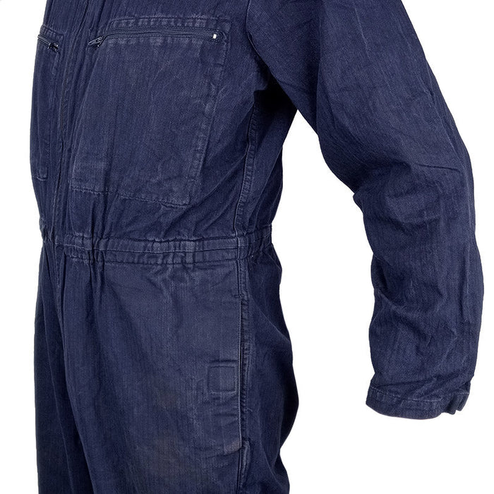 German Navy Blue Work Overalls - Grade 2