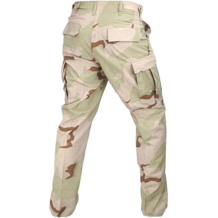 USGI BDU 3 Colour Desert Rip-Stop Pants - Grade 2 - US Army Surplus - Combat Trousers