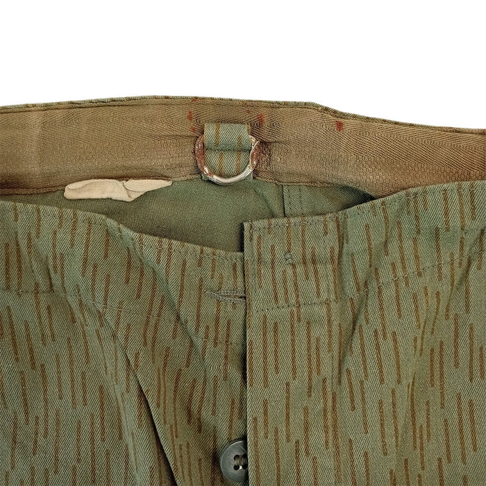 East German Rain Camo Trousers - Grade 2 - East German Army Surplus - Cargo Trousers