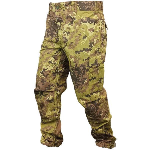 Italian Army Vegetato Camo Trousers - New - Italian Army Surplus - Combat Trousers