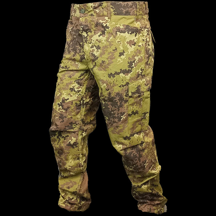 Italian Army Vegetato Camo Trousers - New - Italian Army Surplus - Combat Trousers