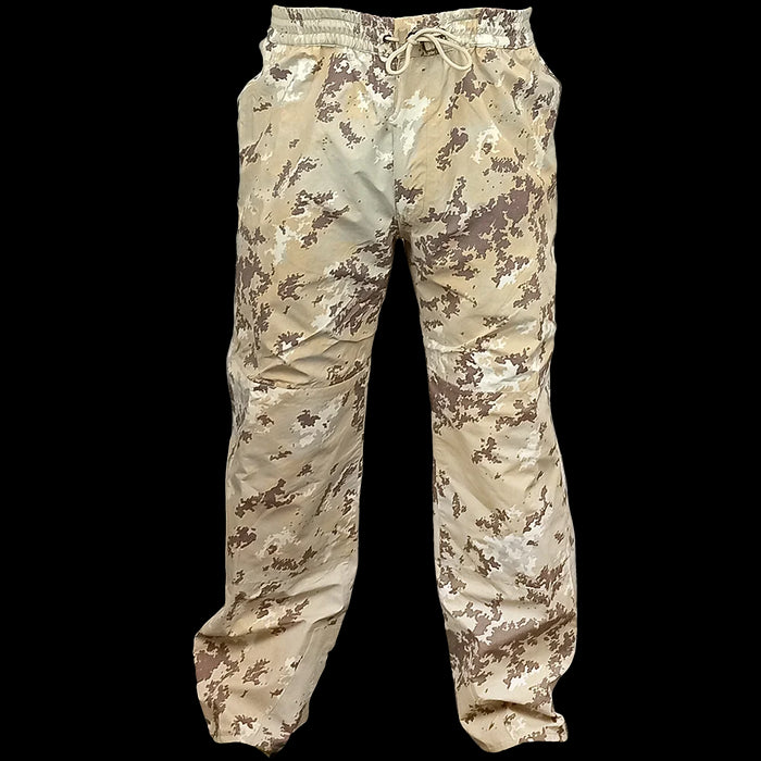 Italian Army Desert Vegetato Wet Weather Trousers - Italian Army Surplus - Rain Trousers