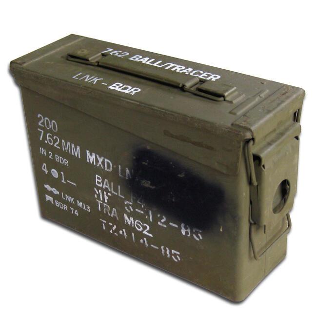 30 Cal Utility Storage Box - Australian Army Surplus - Ammo Boxes