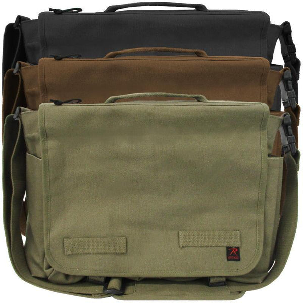 【希少】Military carrying satchel canvas