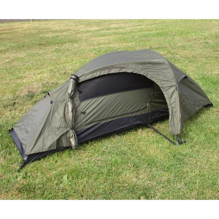 100％本物保証 Mil-Tec ドイツ １人用テント ソロキャンプ - アウトドア