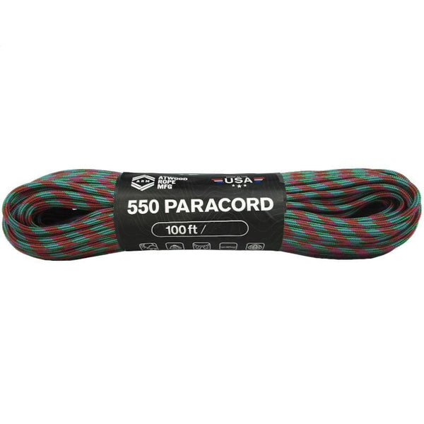 550 Paracord  Buy Paracord 550 in Multiple 550 Cord Colors & Designs -  Atwood Rope – Atwood Rope MFG