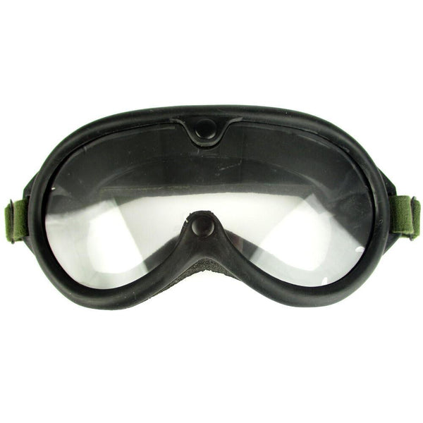 Mil-Tec US Style M44 Sun Wind & Dust Goggles Black Adjustable 15611000