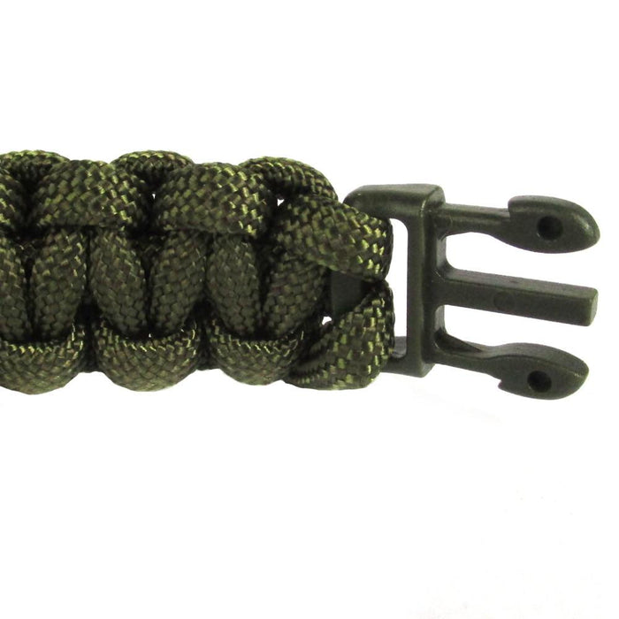 Atwood Rope Paracord Bracelet 3/8 Side Release Buckle Black