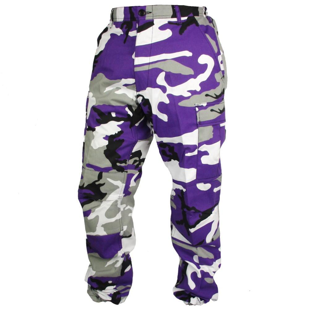 Tactical Camouflage BDU Pants - Purple
