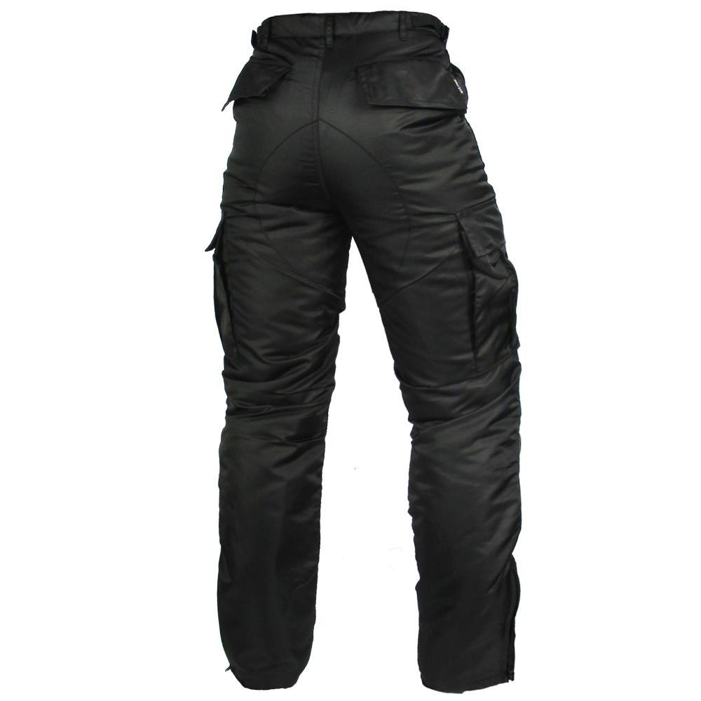 Mil-Tec Ma1 Warm Thermal Combat Work Mens Trousers Winter Insulation Pants  Black