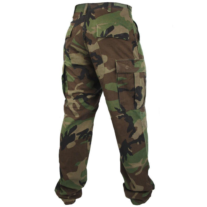 USGI Woodland Camo BDU Combat Pants - AS-IS
