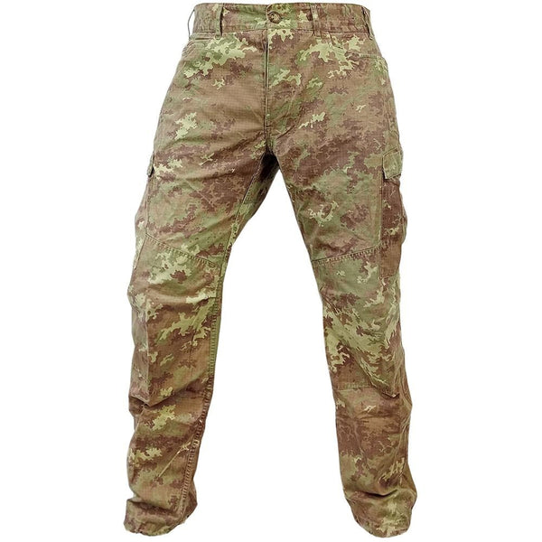 Mens Combat Trousers 6 Pocket Cargo Plain Army Work Pants Security