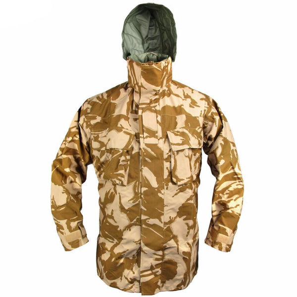 British Army Mens Military Jacket Original MVP Desert Camouflage